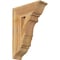 Ekena Millwork Balboa Traditional Rough Sawn Bracket, Western Red Cedar, 6"W x 18"D x 26"H BKT06X18X26BOA01RWR - alternate 1